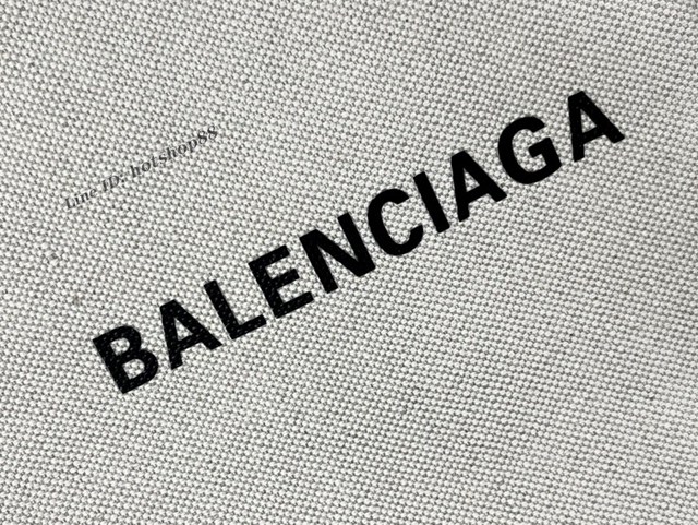 Balenciaga專櫃爆款大號手提購物袋 巴黎世家經典款棉質帆布包 fyj1540